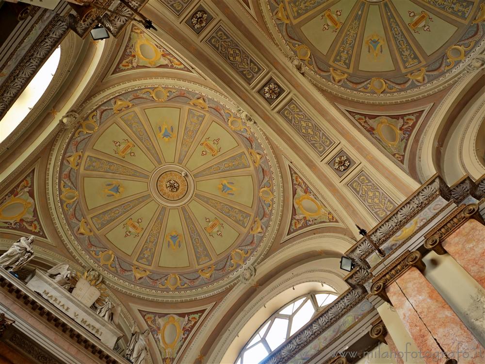 Milan (Italy) - Detail of the Basilica of Santo Stefano Maggiore